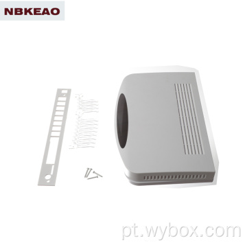 Caixa de gateway de comunicação de rede de roteador interno de plástico caixa de switch de rede wi-fi rede moderna caixa de plástico abs